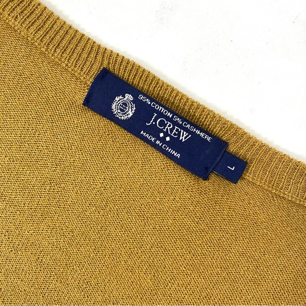 J.Crew Cashmere Blend V-Neck Pullover - Picture 6 of 7